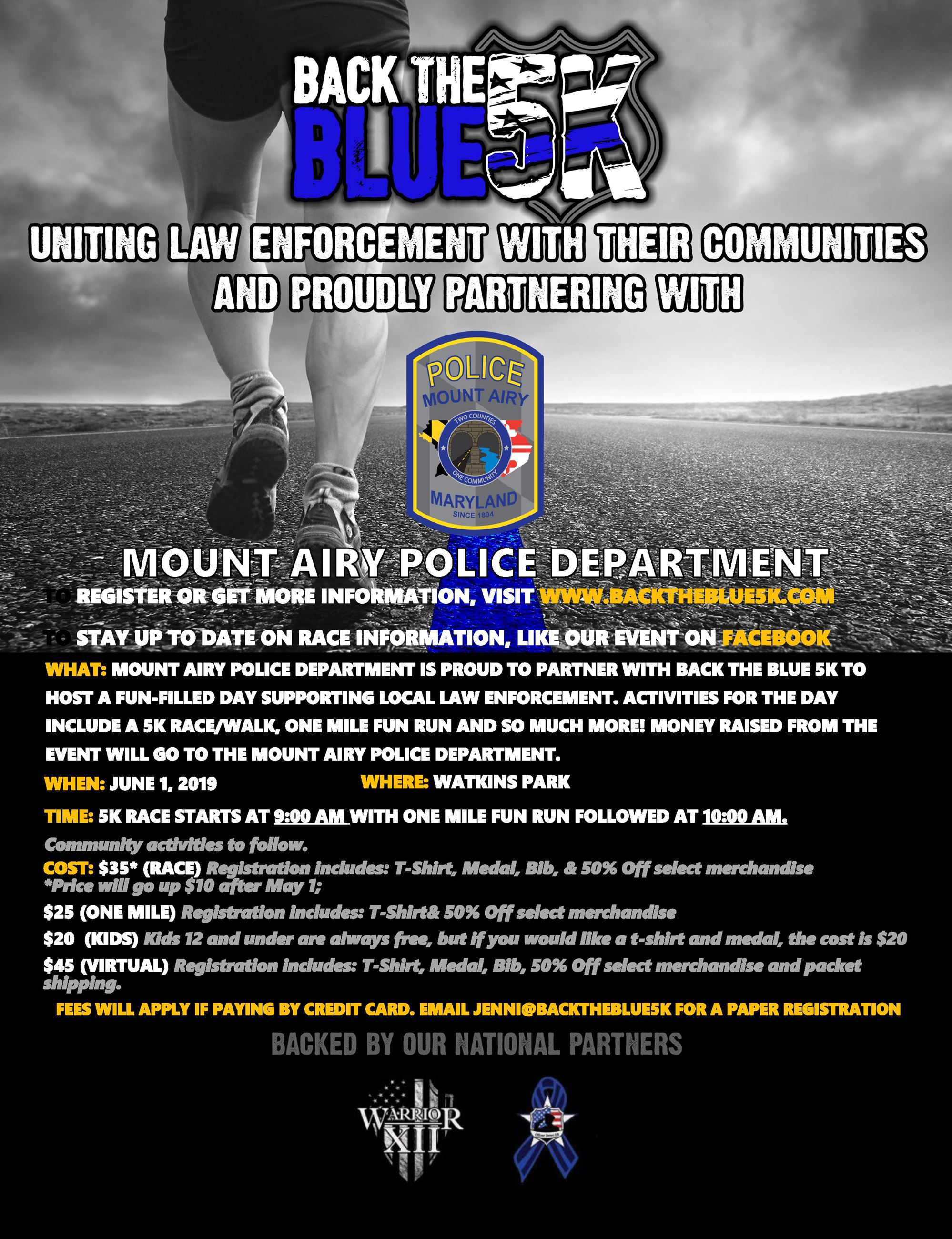 Event Flyer - Mount Airy PD