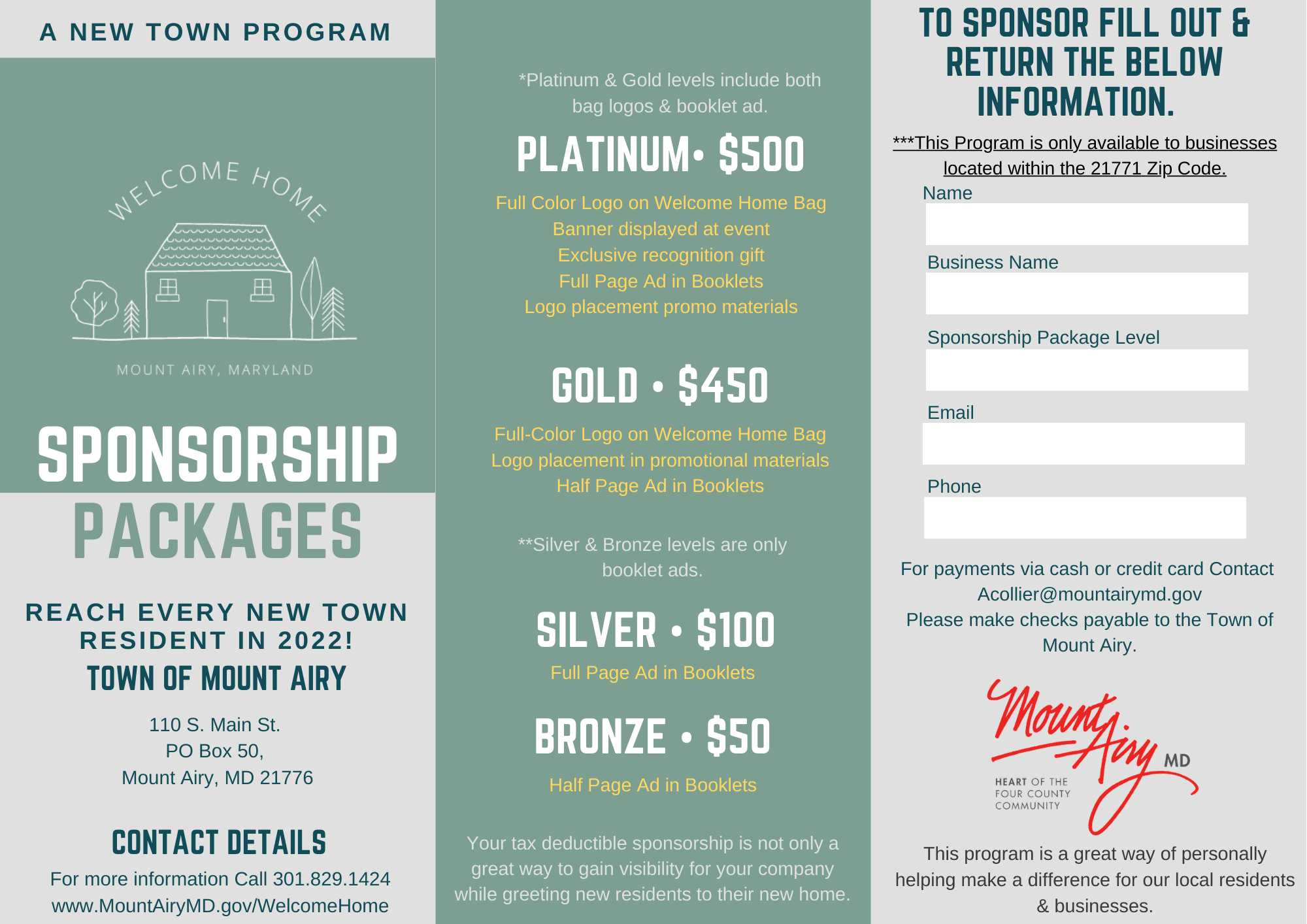 Welcome Home Sponsorship Packages (3)