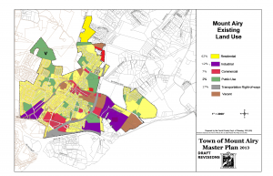 Draft Map 2013 - Existing Land Use with Vacant Land